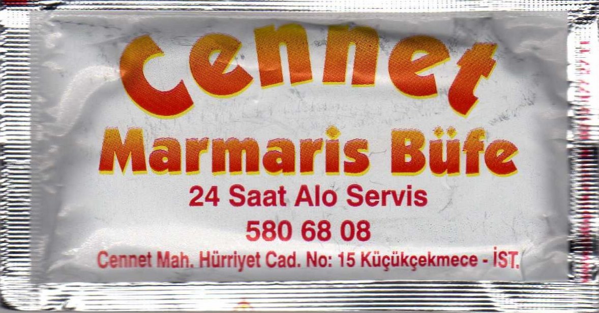 0092 Cennet Marmaris Büfe - K.çekmece